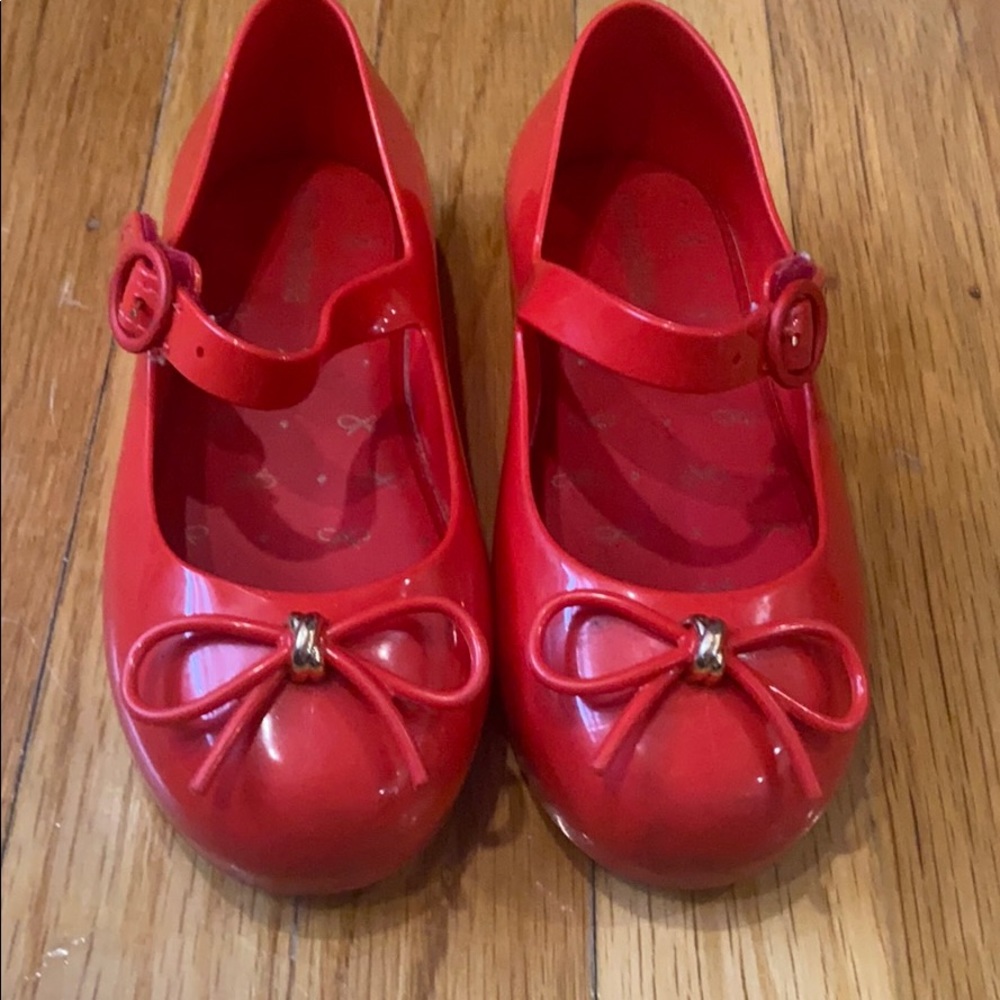 Good condition mini melissa sweet love girl shoes